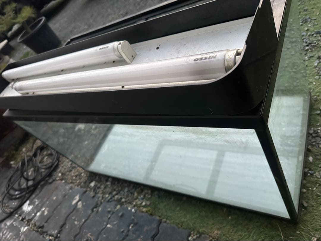 NISSO 曲げガラス水槽 電気セット