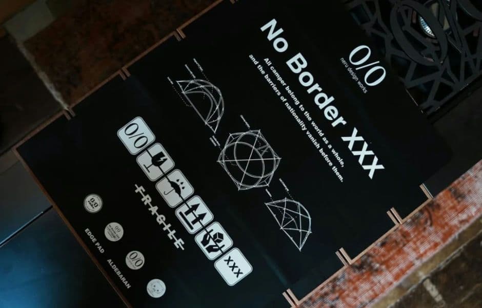 【セット・新品未使用】EXTENSIONTABLEセット ネルデザイン ブラック