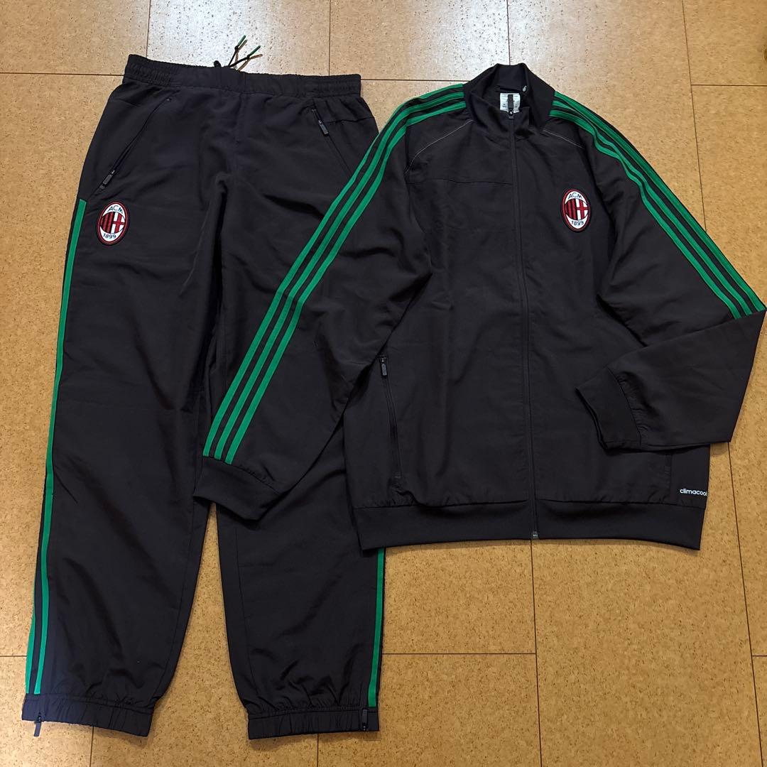 新品未着用　アディダス　AC ミラン　セットアップ　トラックジャケット　XL O