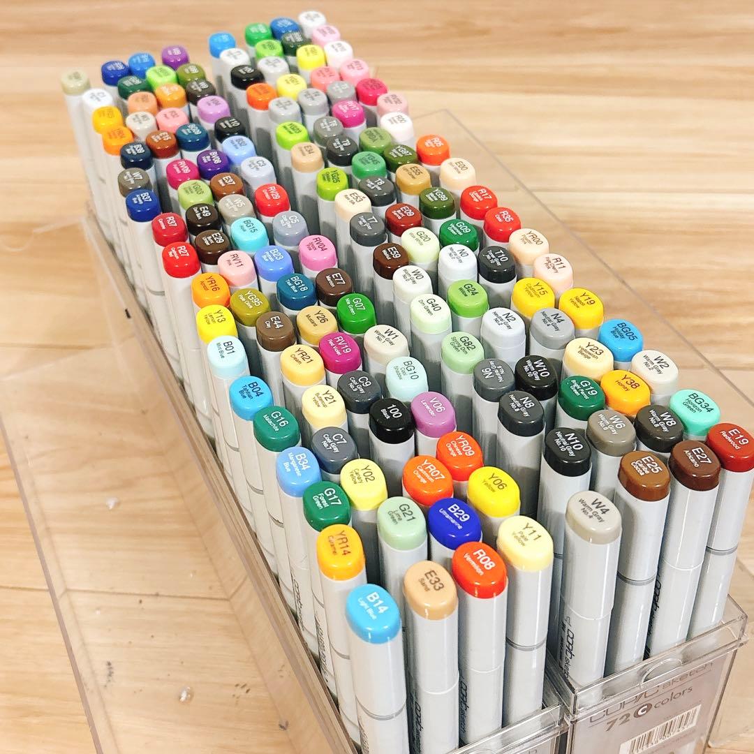 ✨良品✨ COPIC コピック スケッチ 72色×2 全144本セット A+C