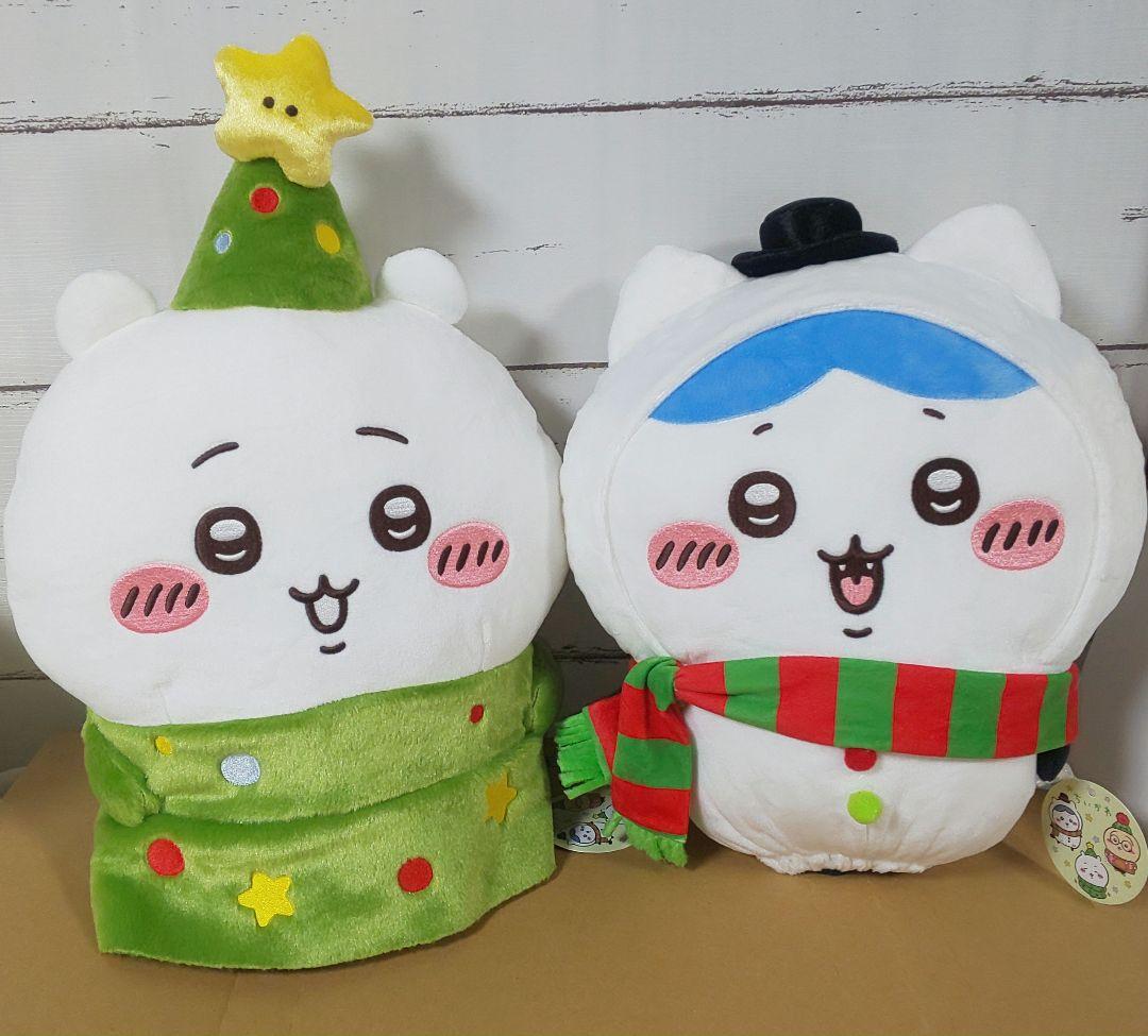 ちいかわ クリスマス ぬいぐるみ グラスセット オーナメント