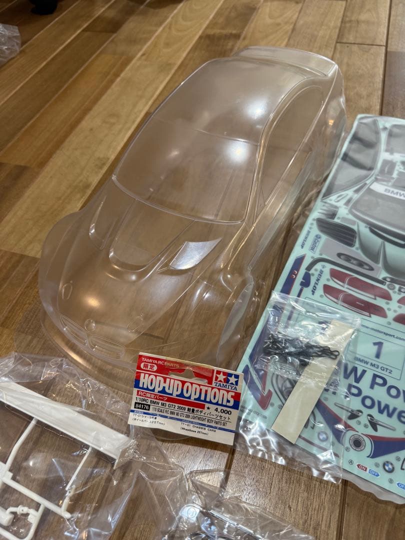 ラジコン　タミヤ 1/10  M3 GT2 2009 限定　軽量ボディ