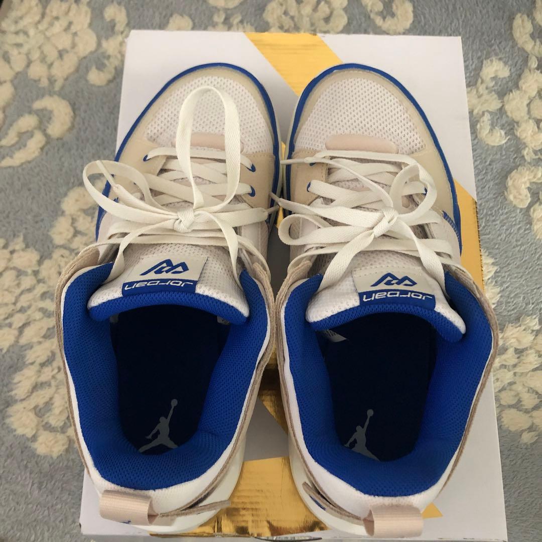 Jordan ローカット スニーカー ホワイト/ブルー