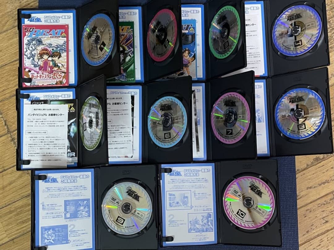 GEAR戦士 電童・1-10セット・ＤＶＤ