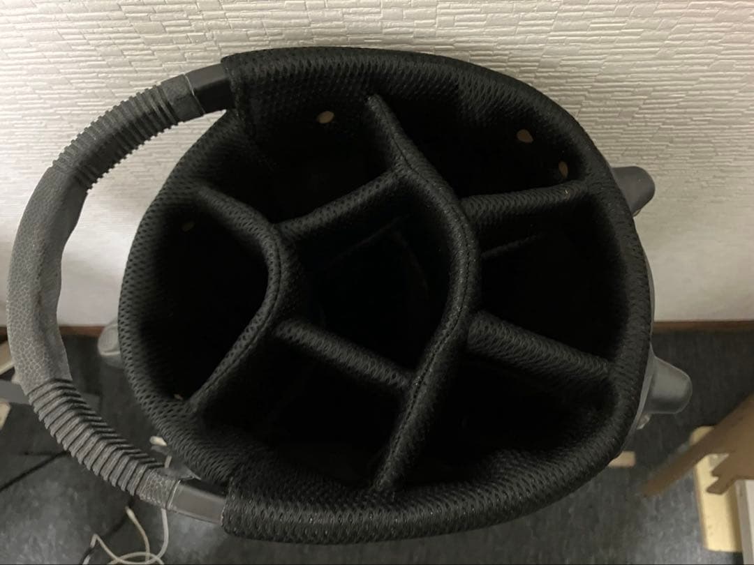   ゴルフ キャディバッグ ブラック