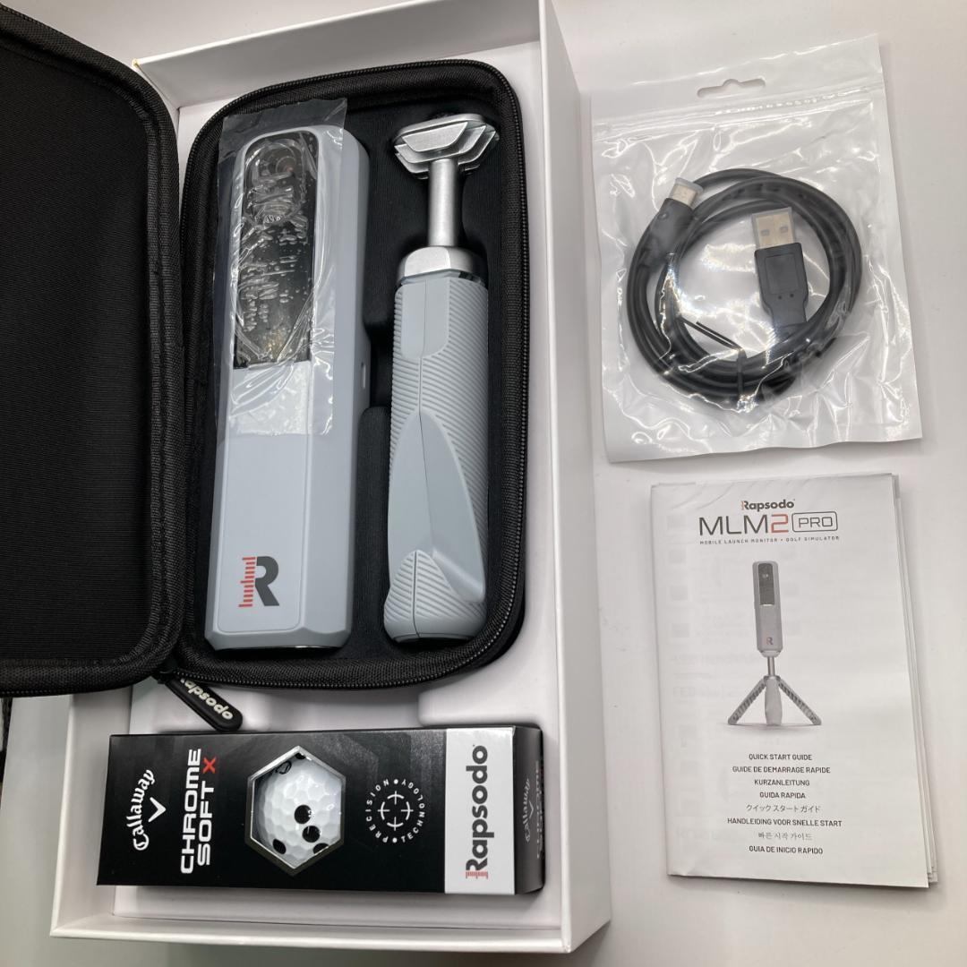 【美品】Rapsodo MLM2 PRO ゴルフ 弾道計測器 距離測定