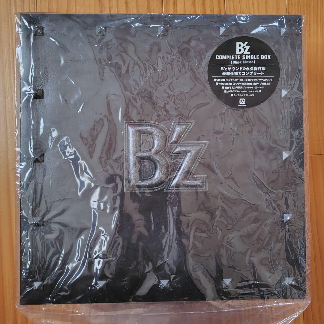 邦楽 B'z COMPLETE SINGLE BOX Black Edition