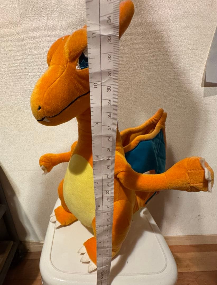 ポケモン ポケットモンスター　ぬいぐるみセット7体♪ デカ！リザードン付き