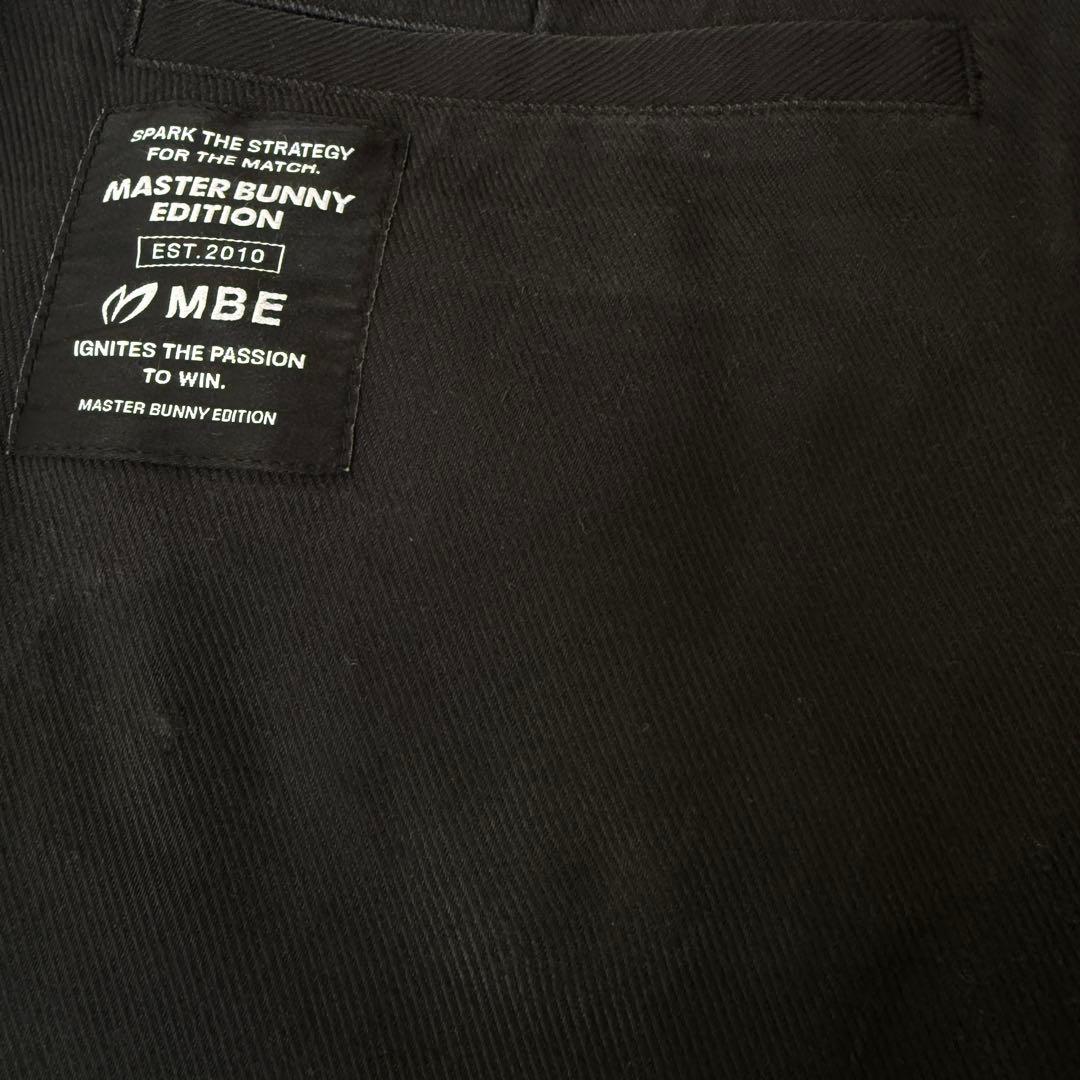 現行モデル　マスターバニー　ジョガーパンツ　黒　M〜L相当　コットン素材　4