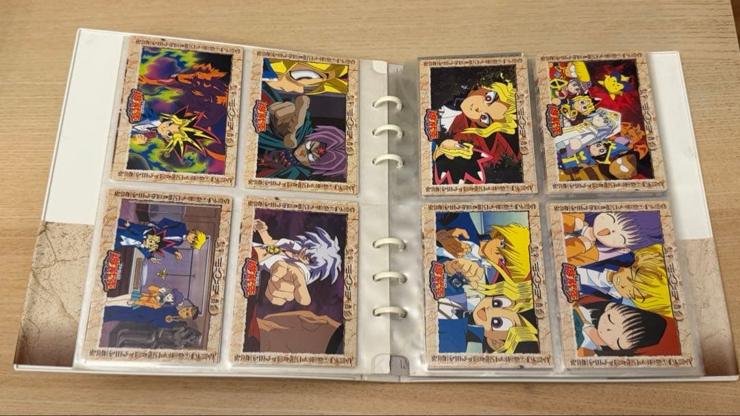 【希少】遊戯王コレクションアルバム (バインダー)＋カード50枚 天田印刷