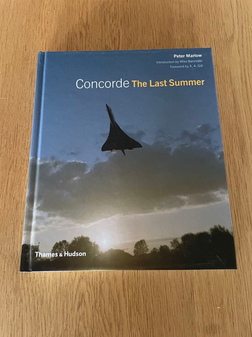 稀覯本　コンコルド最後の夏　Concorde The Last Summer