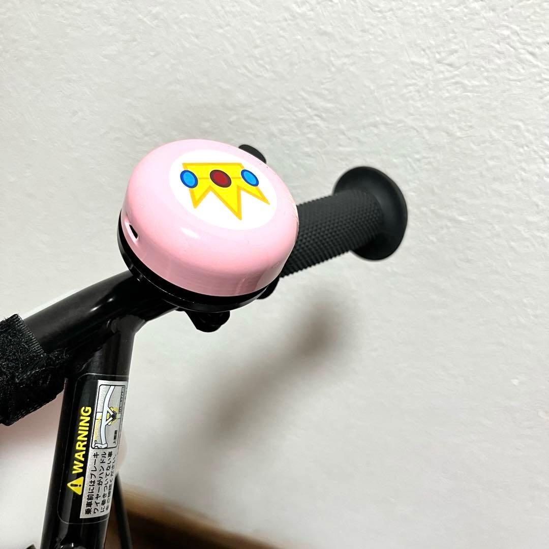極美品 マリオカート ピーチ姫 キッカーアバンス　バランスバイク ストライダー