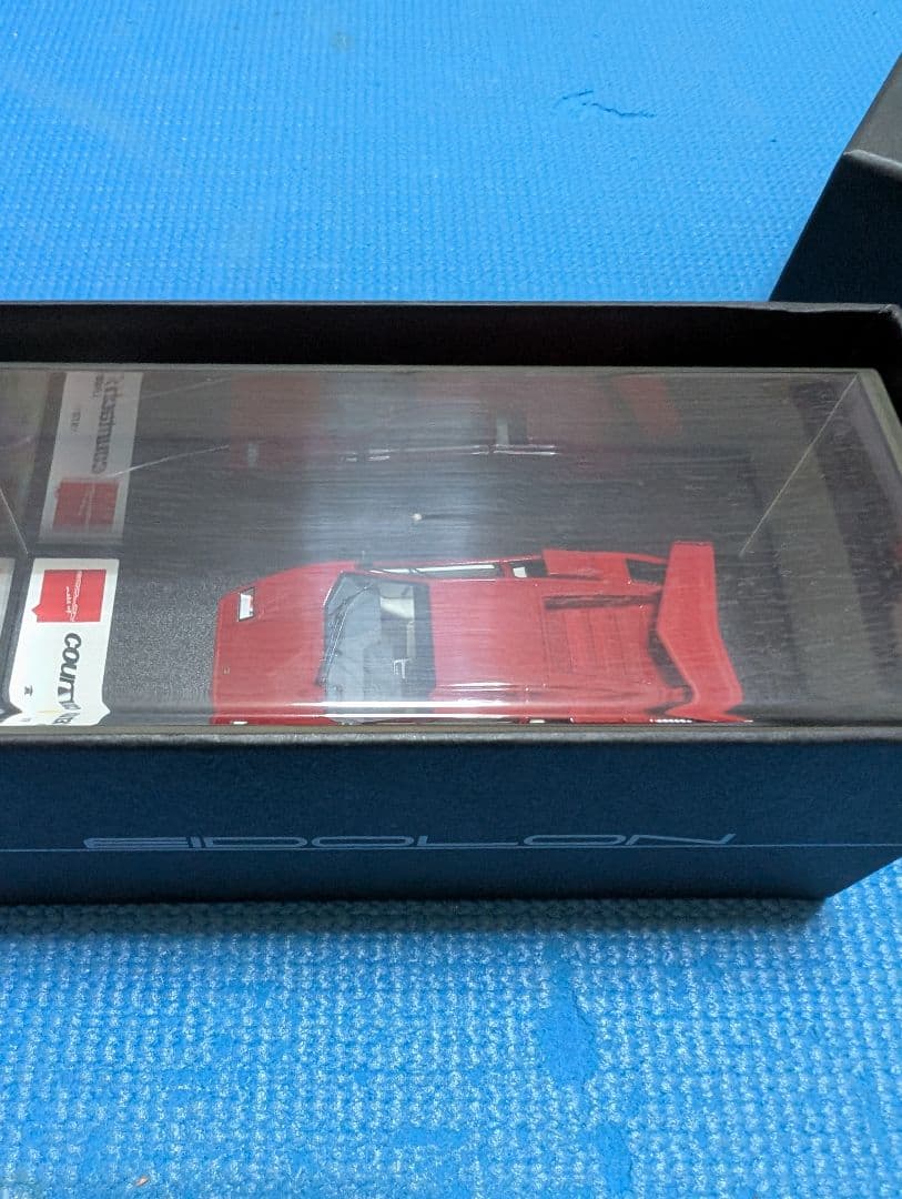 ランボルギーニカウンタック LP400 1978 赤　1/43ミニカー