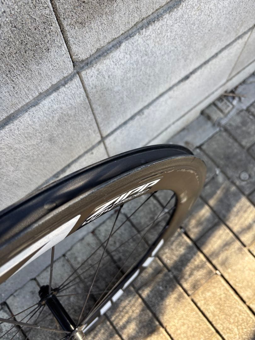 動画あり　スーパーチーム　カーボンホイール　60mm 付属品あり