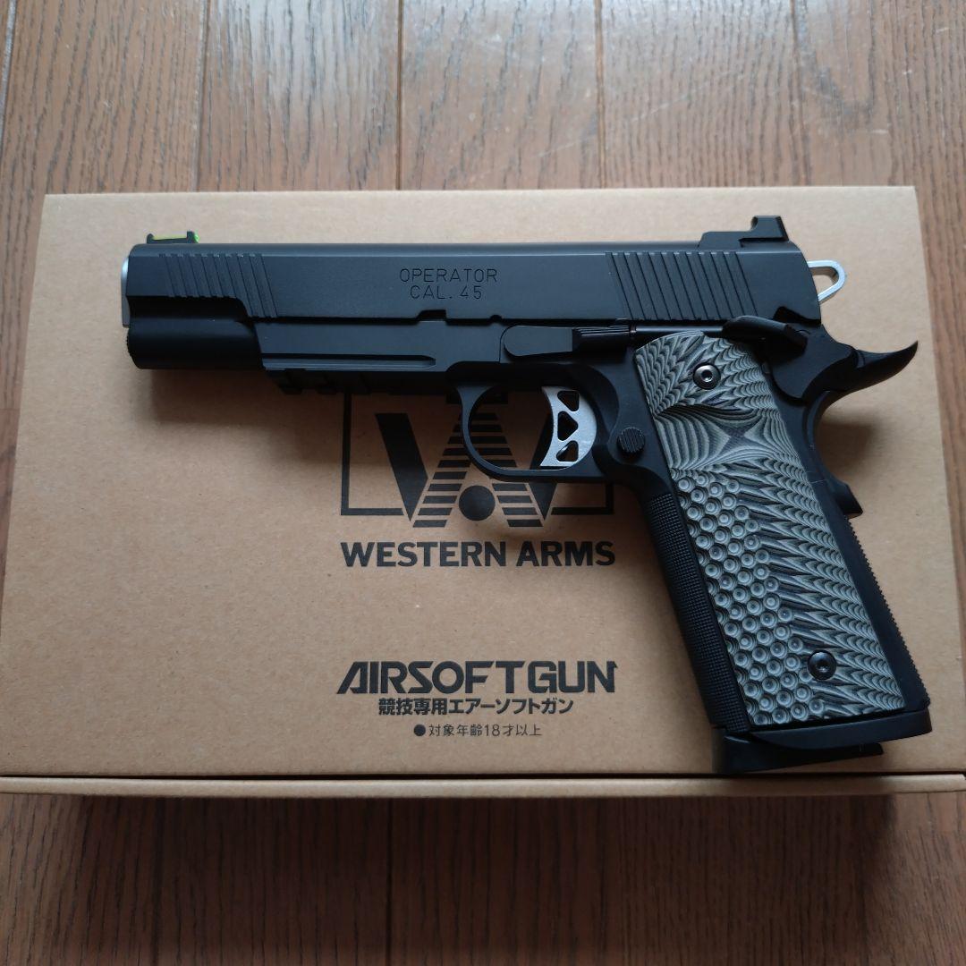 ウエスタンアームズ　エリートオペレーター　G10グリップ　haru伍長。