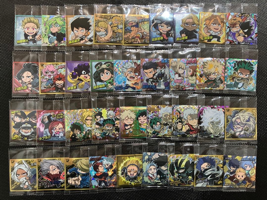 ヒロアカ　ウエハース　コンプ　全36種　爆豪勝己pur　OFA継承者pur