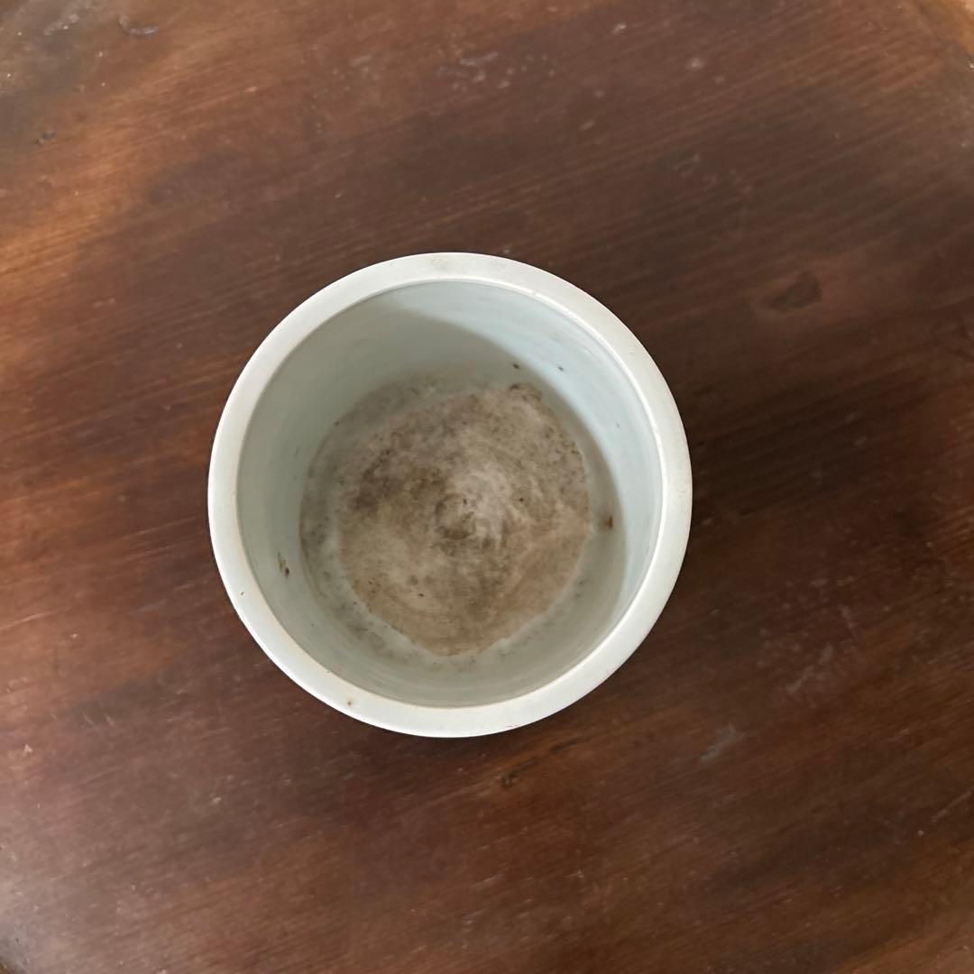 古伊万里染付　火入　江戸時代.明治　骨董品　アンティーク　古道具　白磁　李朝