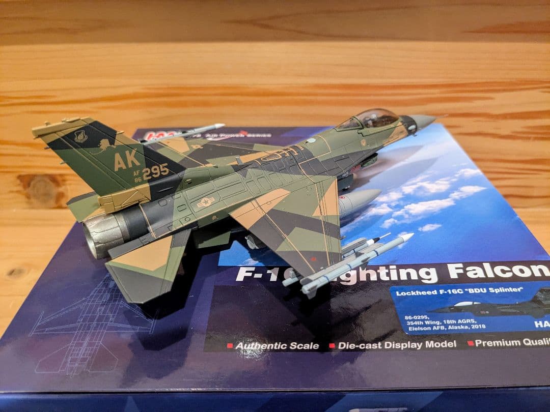 ホビーマスター F-16 1/72　アグレッサー　F-22 F-35 F-2
