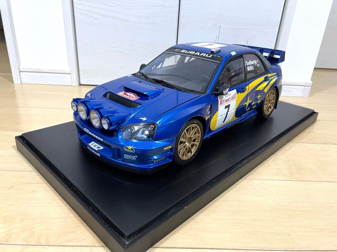 【完成品】1/8 アシェット 週刊 スバル インプレッサをつくる