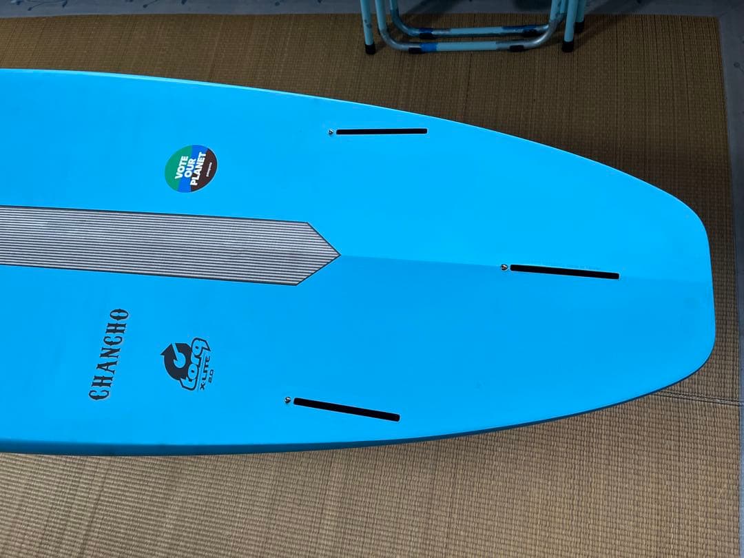 アルメリックサーフボード。chancho7.6Blue美品