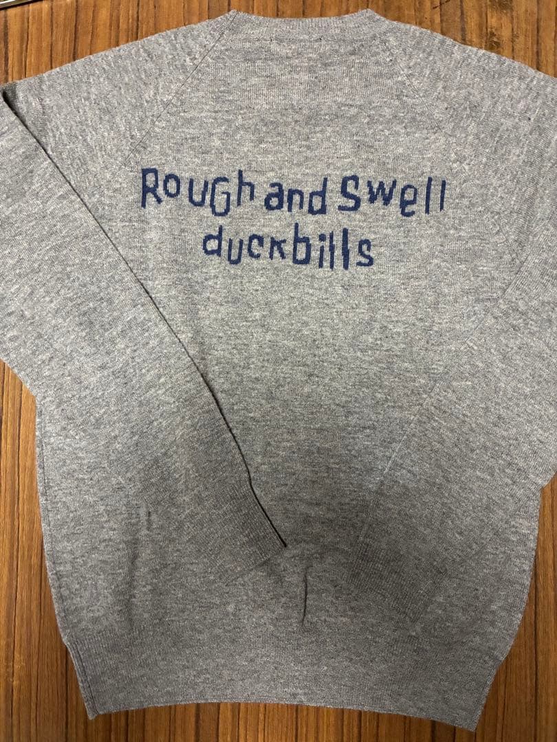 rough&swell ラフアンドスウェル セーター　グレー　Sサイズ