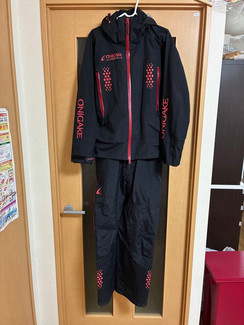 ONIKAKE フィッシングスーツ(上下セット)➕バッカンセット