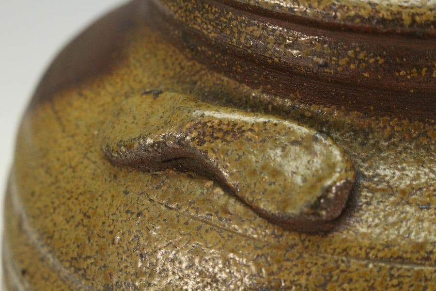 古備前 三耳壺 江戸時代 六古窯(K-XA852)