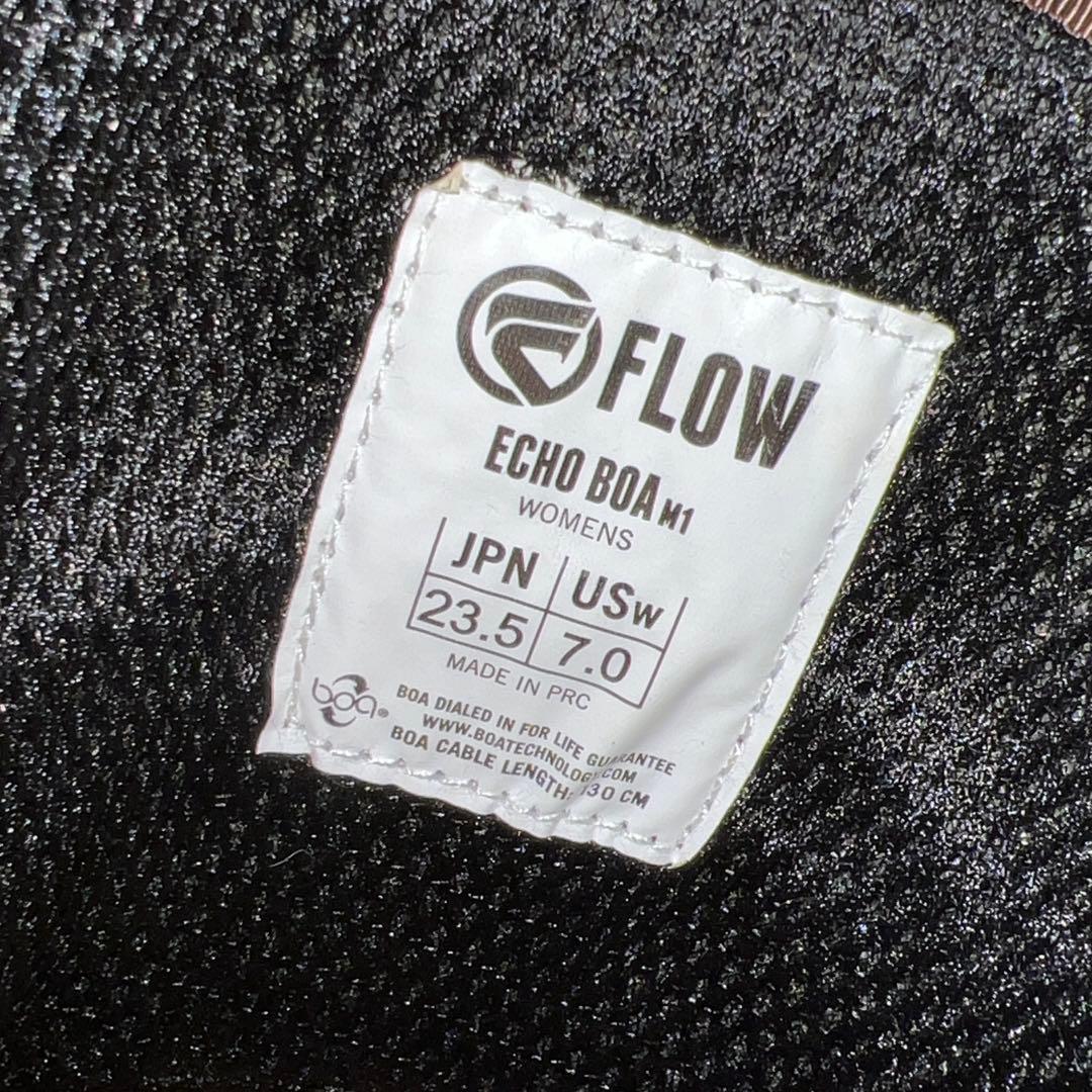 試着のみ キッズ レディース 23.5cm FLOW ECHO BOA