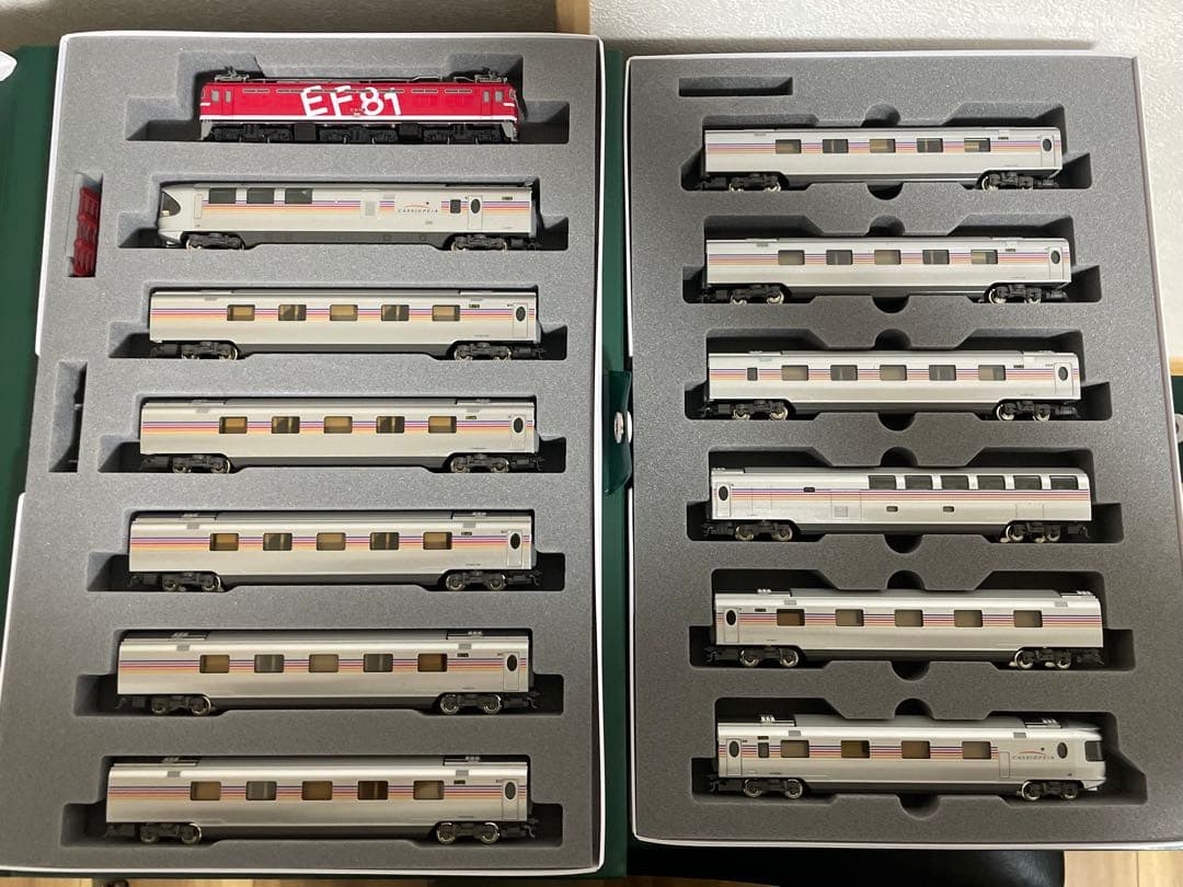 KATO　EF81＋E26系「カシオペア」基本＋増結13両フル編成