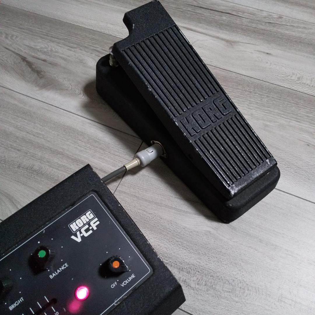 【70年代ビンテージ】KORG V.C.F FK-1フィルター(フットペダル付)