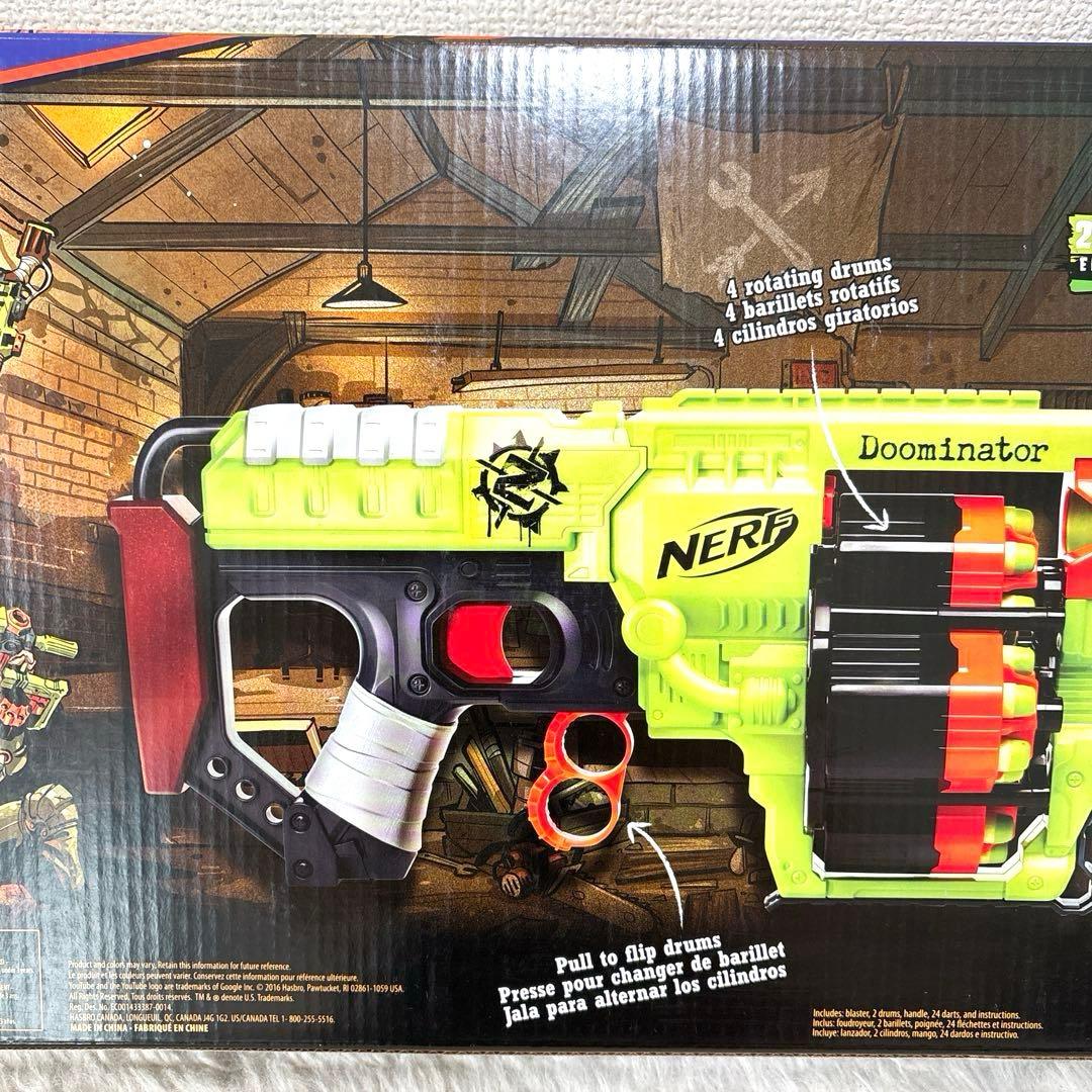 新品 未開封 ナーフ ゾンビストライクブラスター DOOMINATOR