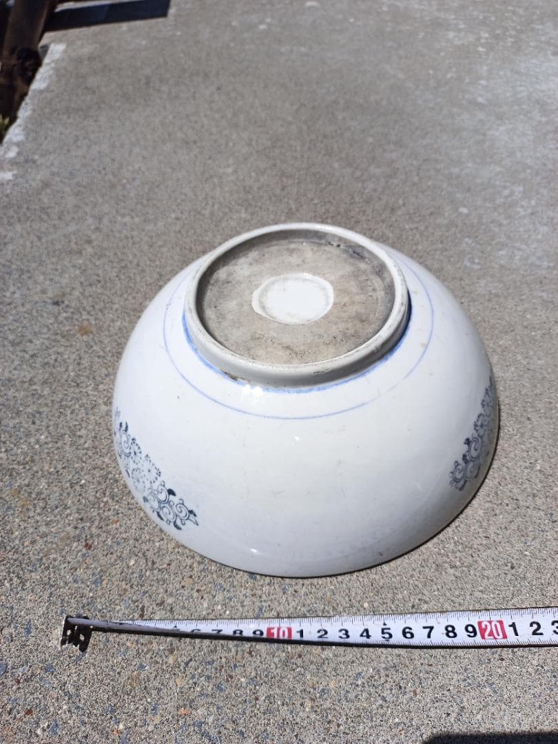 古伊万里、染付 中鉢 骨董