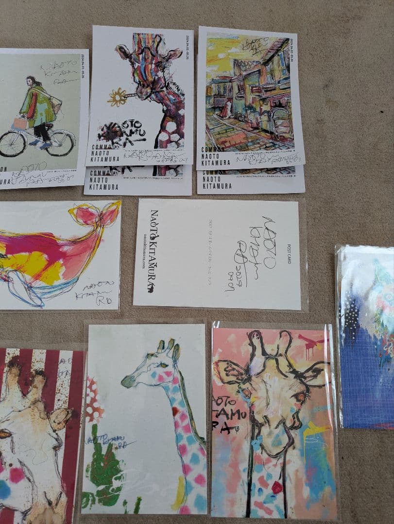 北村直登 原画 その他直筆サイン