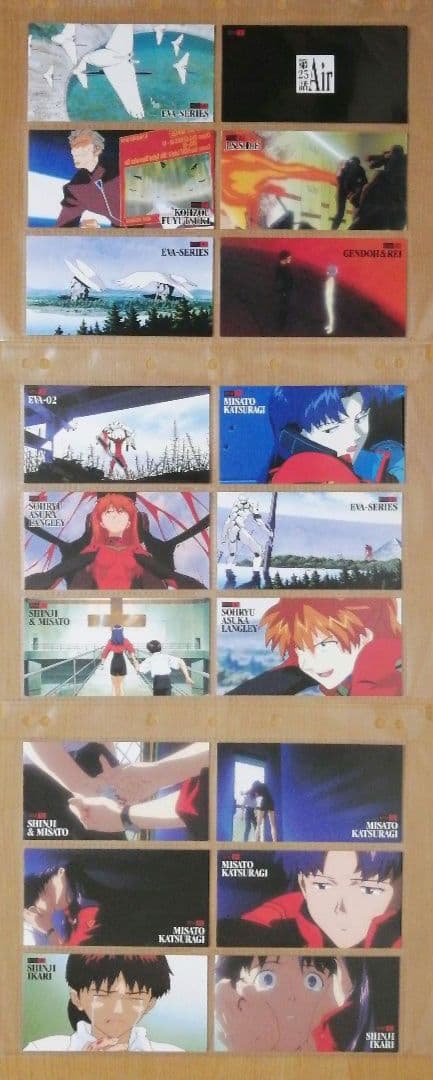 カードダスマスターズワイド 新世紀エヴァンゲリオン劇場版 264種類フルコンプ