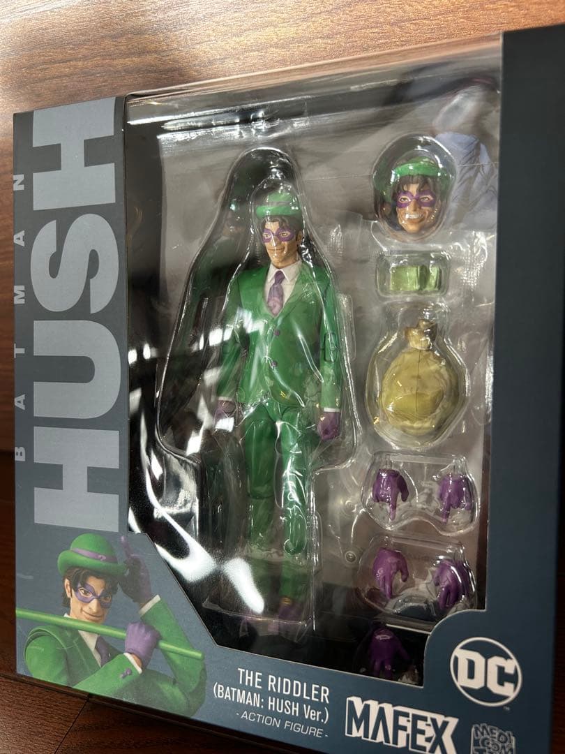 MAFEX バットマン: ハッシュ版 リドラー フィギュア