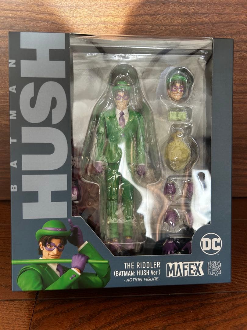 MAFEX バットマン: ハッシュ版 リドラー フィギュア