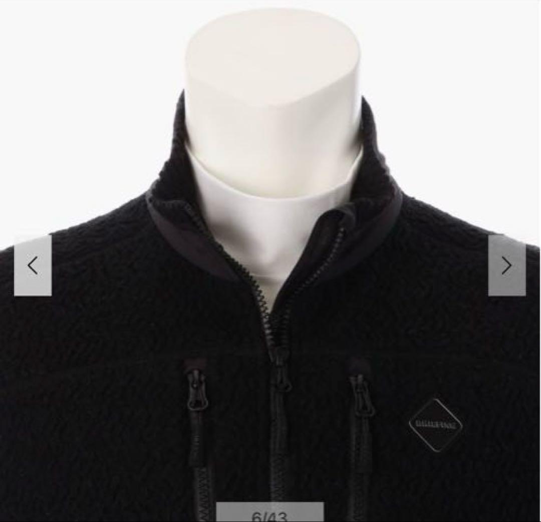 2025年秋冬モデル　ブリーフィングゴルフ　ウールボアベスト　ブラック