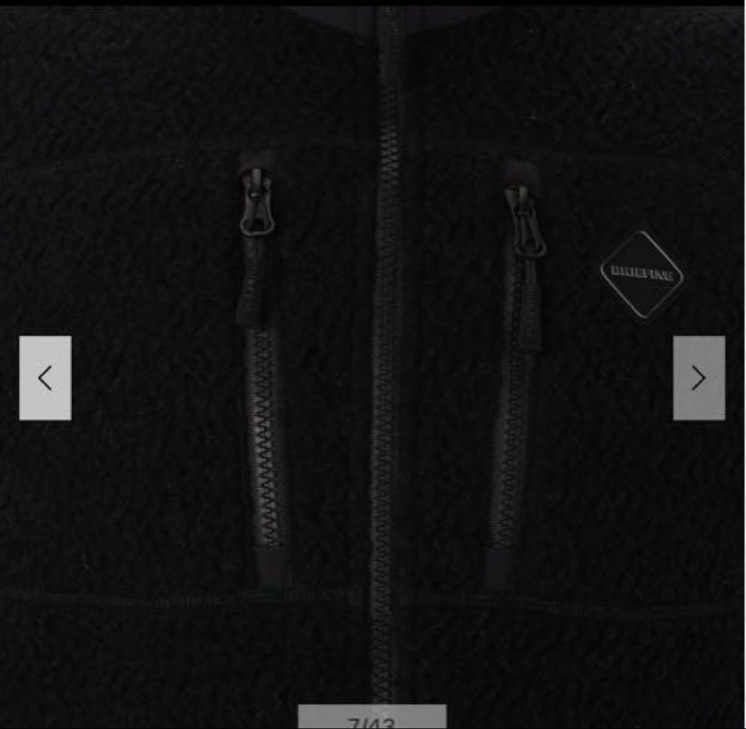 2025年秋冬モデル　ブリーフィングゴルフ　ウールボアベスト　ブラック