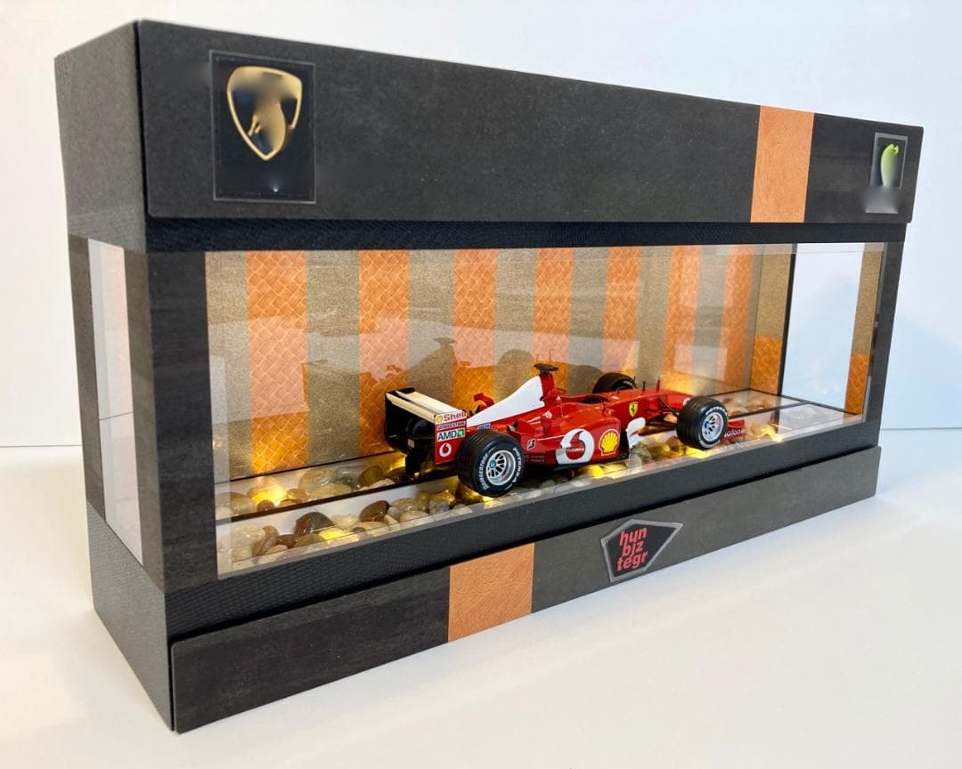 花崗岩、テラコッタ＆ストーン・ディスプレーBOX / スタイリッシュジオラマ