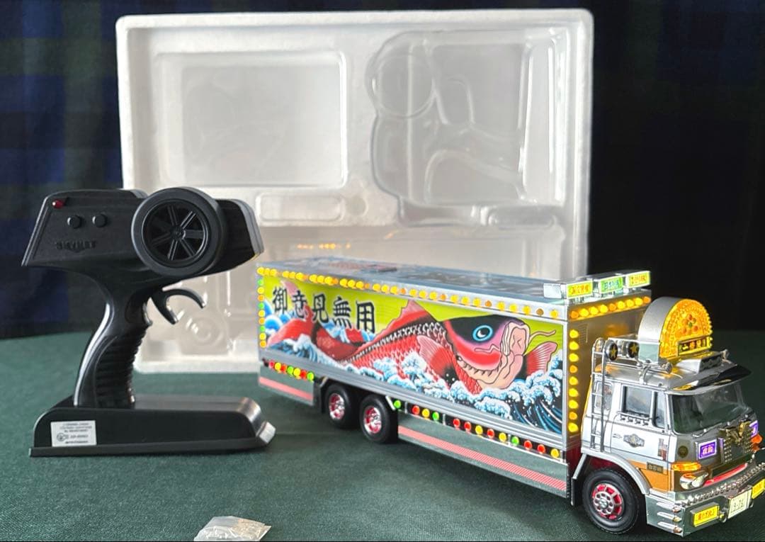 1/32RC トラック野郎 　望郷一番星 トラック型ラジコン 訳あり
