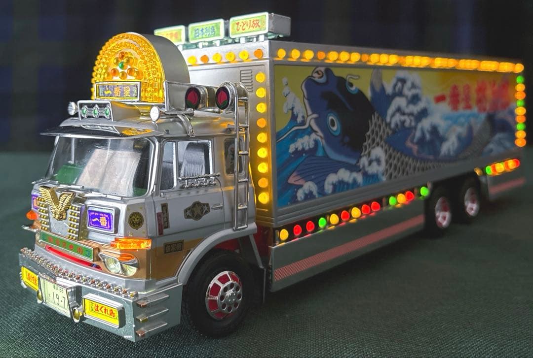 1/32RC トラック野郎 　望郷一番星 トラック型ラジコン 訳あり