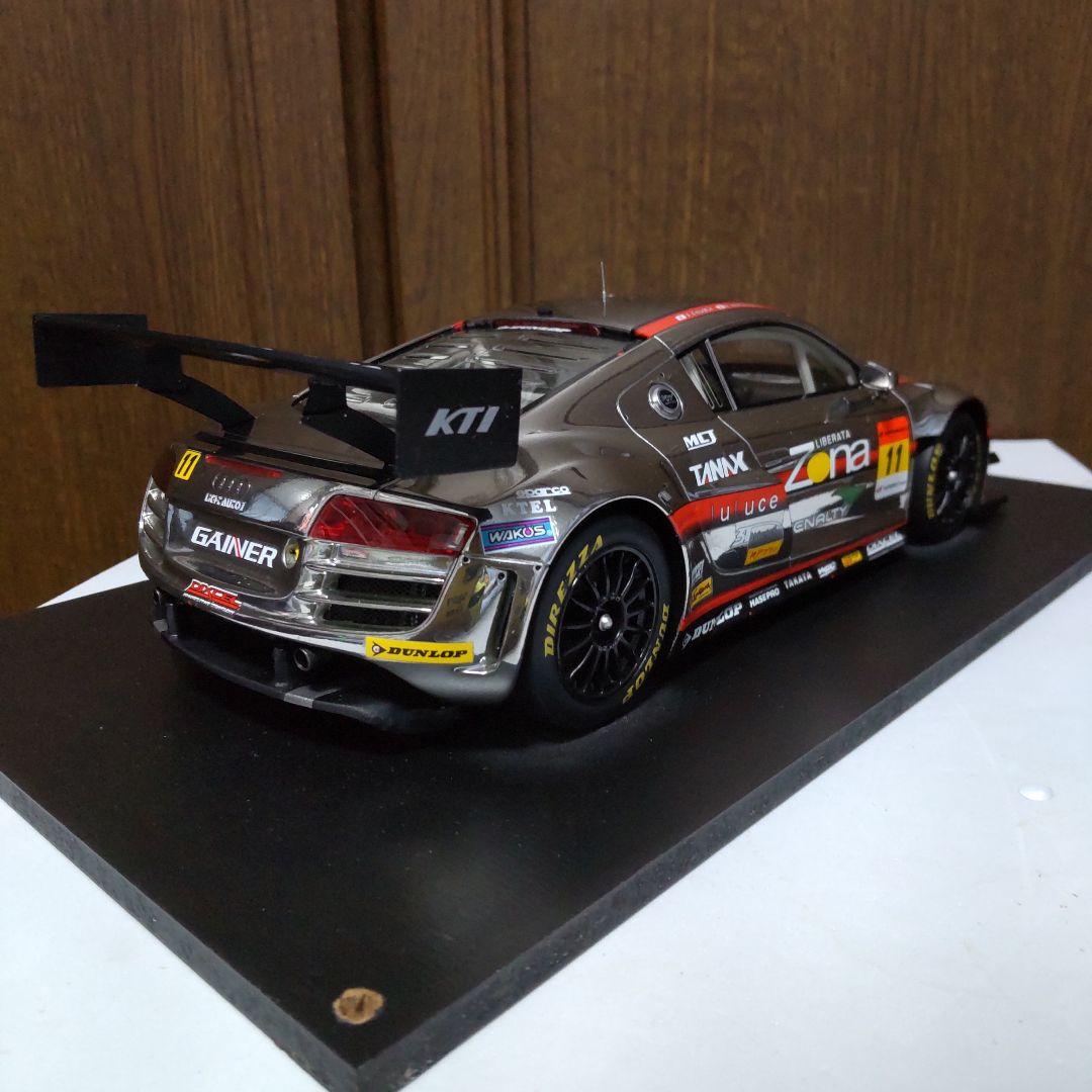 アウディ R8 LMS ゲイナー ディクセル スーパーGT 1/18 エブロ