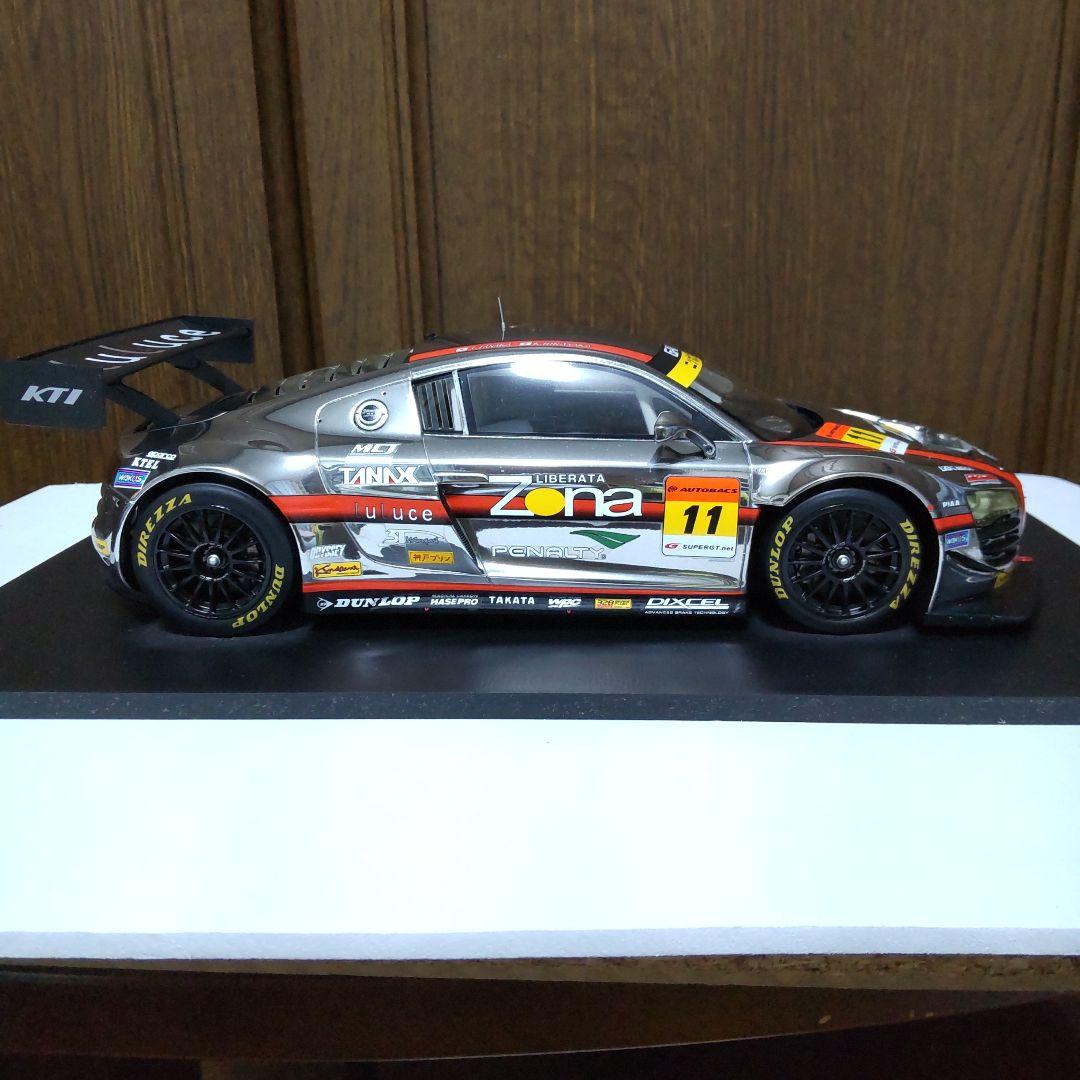 アウディ R8 LMS ゲイナー ディクセル スーパーGT 1/18 エブロ