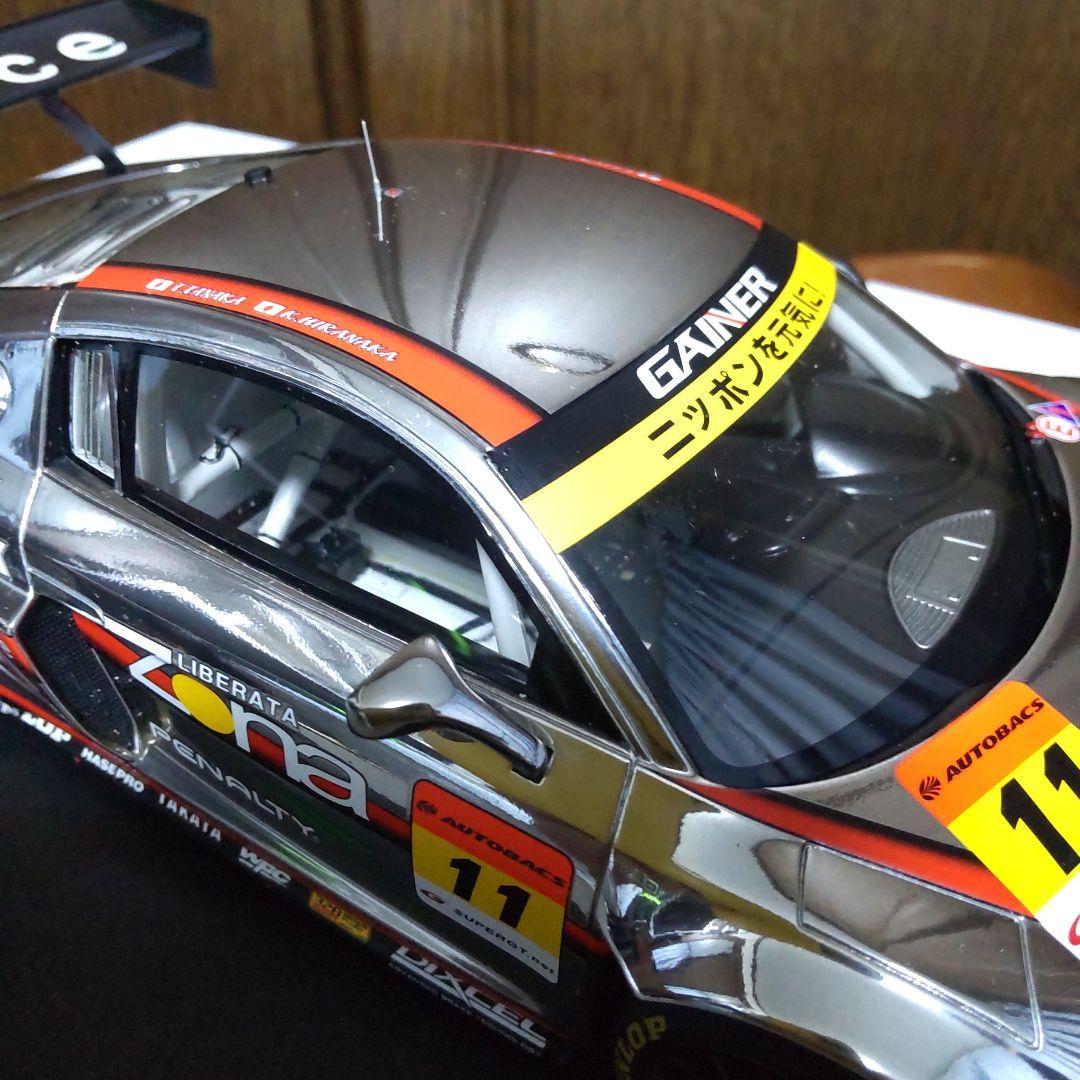 アウディ R8 LMS ゲイナー ディクセル スーパーGT 1/18 エブロ