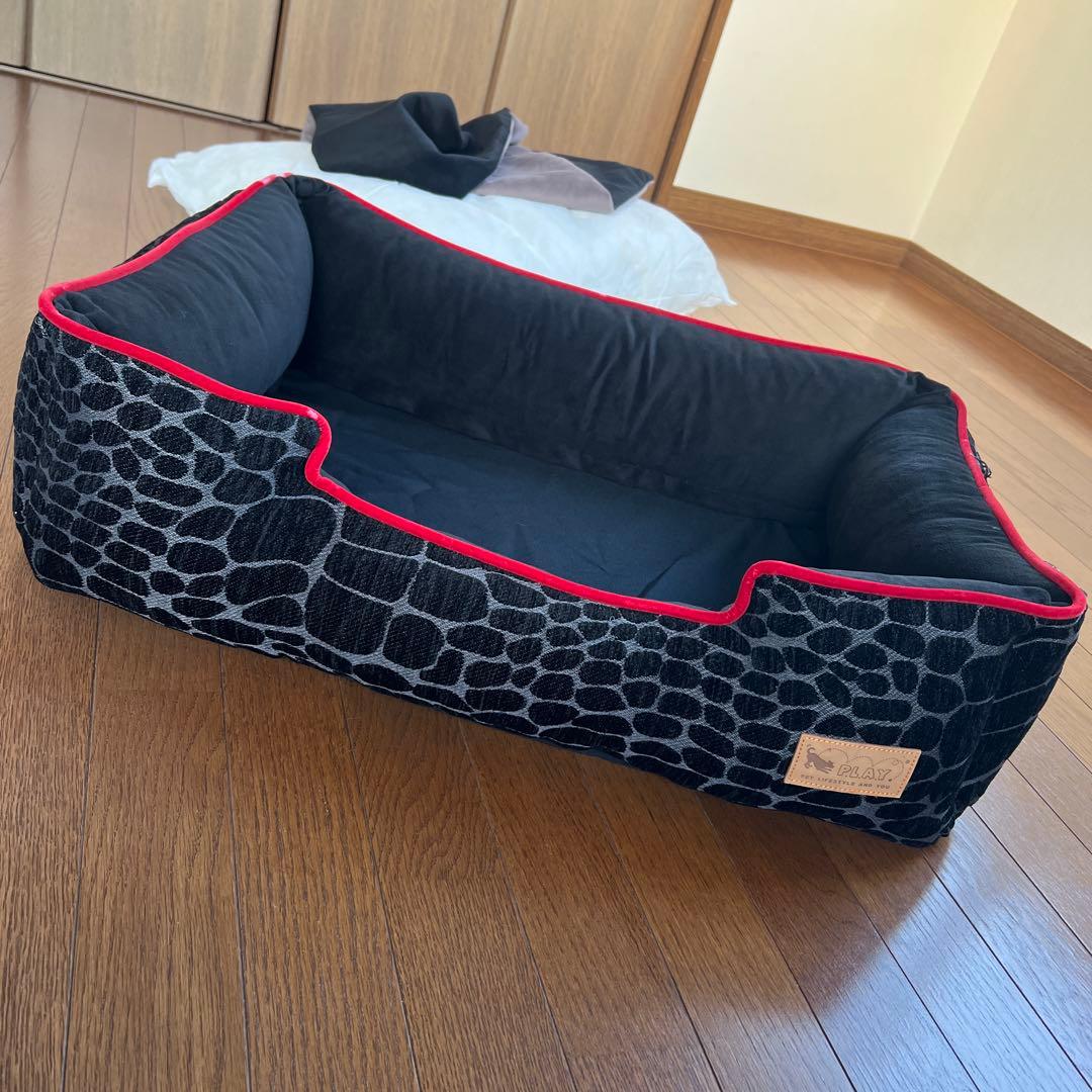 P.L.A.Y. ラウンジベッド　ルークランラグジュアリーベッド　アニマル　豹柄
