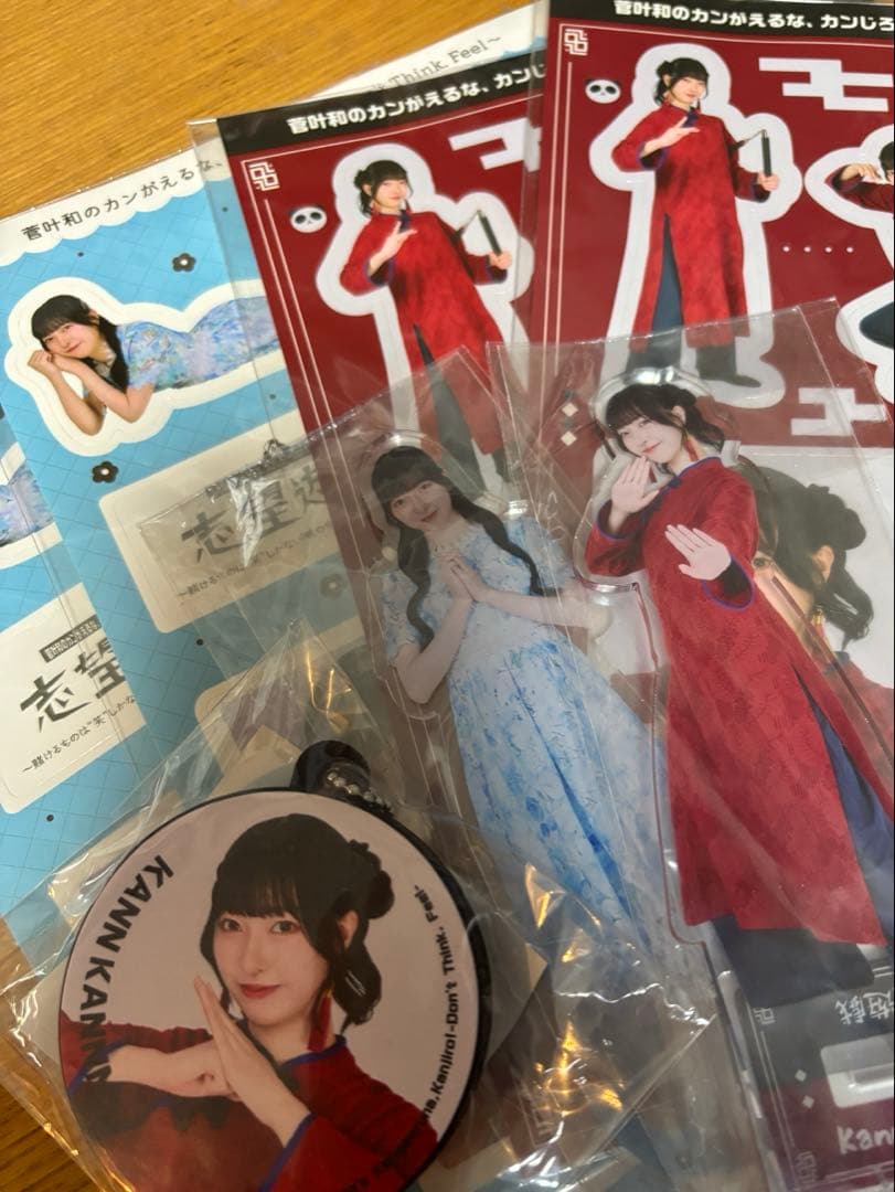 菅叶和 ブロマイド セット(10枚) アクリルスタンド　シール　ストラップ