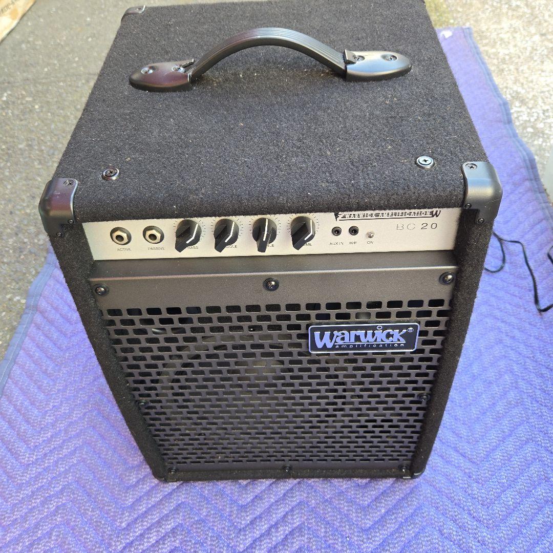 ベースアンプ　warwick bc-20