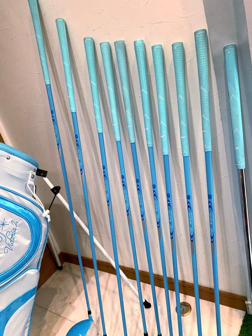 美品　現行品　ワールドイーグル　レディースゴルフクラブ 本格フルセット　プロ推進