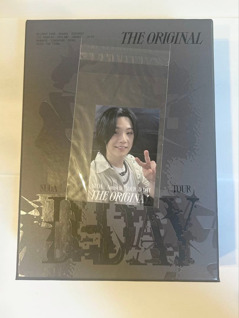 アイドル BTS SUGA agust d D-DAY THE ORIGINAL