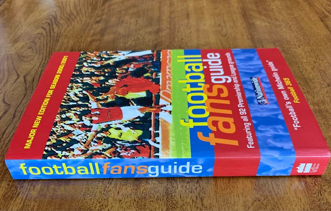 廃刊　football fans guide 2000/2001